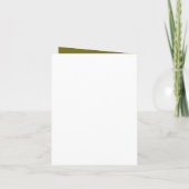 Invitation Fête des mariées de feuillage vert Gardenia blanc (Dos)