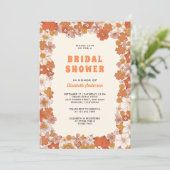 Invitation Fête des mariées de Fleur sauvage Super Crème Oran (Debout devant)