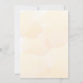 Invitation Fête des mariées de fleurs de lavande de tournesol (Dos)