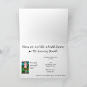 Invitation Fête des mariées de golf (Intérieur)