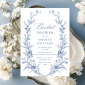 Invitation Fête des mariées de jardin victorienne Dusty