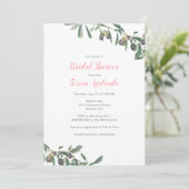 Invitation Fête des mariées de la Branche d'olive Botanique m (Debout devant)