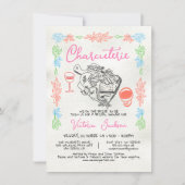 Invitation Fête des mariées de la Commission de la charcuteri (Devant)