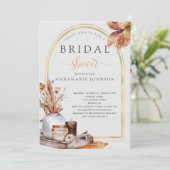 Invitation Fête des mariées de la durée de vie de l'Arche d'o (Debout devant)