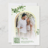 Invitation Fête des mariées de la fête du thé Shamrock de la  (Dos)