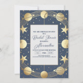 Invitation Fête des mariées de la lune céleste de la Marine (Devant)