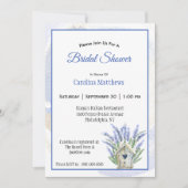 Invitation Fête des mariées de la maison d'oiseaux Rustique B (Devant)