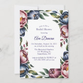 Invitation Fête des mariées de la marine de Bourgogne (Devant)