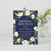 Invitation Fête des mariées de la marine et de la florale bla (Debout devant)