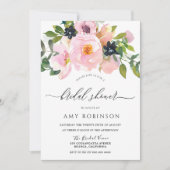 Invitation Fête des mariées de la marine et de l'aquarelle (Devant)