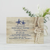 Invitation Fête des mariées de la marine nautique (Debout devant)