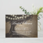 Invitation Fête des mariées de l'ancienne page de l'arboresce (Debout devant)