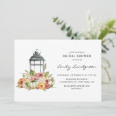 Invitation Fête des mariées de lanterne de récolte d'automne  (Debout devant)