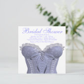 Invitation Fête des mariées de lavande de corse violet (Debout devant)