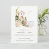 Invitation Fête des mariées de l'église catholique de l'aquar (Debout devant)