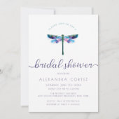 Invitation Fête des mariées de libellules (Devant)