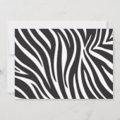 Invitation Fête des mariées de lingerie rouge ou Nice (Dos)