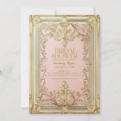 Invitation Fête des mariées de livre vintage (Devant)