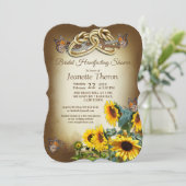 Invitation Fête des mariées de manutention (Debout devant)