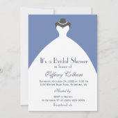 Invitation Fête des mariées de Mariage blanc (Devant)