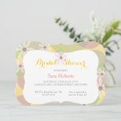 Invitation Fête des mariées de marmites blanches Gold, Green (Debout devant)