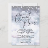 Invitation Fête des mariées de nuages lunaires (Devant)