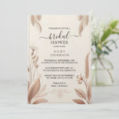 Invitation Fête des mariées de papier en dentelle de velours (Debout devant)