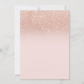 Invitation Fête des mariées de Parties scintillant de série d (Dos)