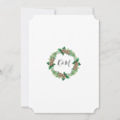 Invitation Fête des mariées de Parties scintillant en or à co (Dos)