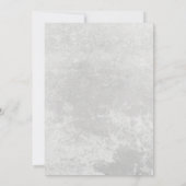 Invitation Fête des mariées de plage géométrique à ananas tro (Dos)