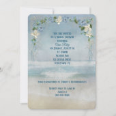 Invitation Fête des mariées De Plage Nautique (Devant)