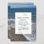 Invitation Fête des mariées de poisson et d'océan (Devant / Derrière)