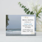 Invitation Fête des mariées de poisson et d'océan (Debout devant)