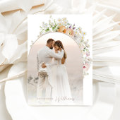 Invitation Fête des mariées de printemps de Boho Rustic Fleur