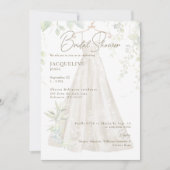 Invitation Fête des mariées de robe Mariage blanche II (Devant)