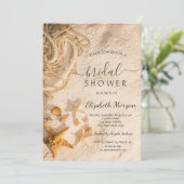 Invitation Fête des mariées de sable de la corde des coquilla (Debout devant)