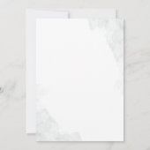 Invitation Fête des mariées de script Eucalyptus Greenery (Dos)