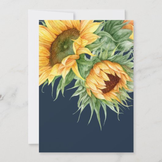 Invitation Fête des mariées de script rustique de couleur de (Dos)