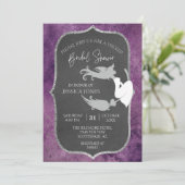 Invitation Fête des mariées de sorcières méchantes Halloween (Debout devant)