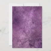 Invitation Fête des mariées de sorcières méchantes Halloween (Dos)