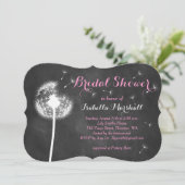 Invitation Fête des mariées de tableau de bord flo (Debout devant)