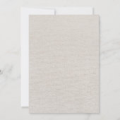 Invitation Fête des mariées de Tea Party Fleur sauvage aquare (Dos)