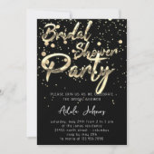 Invitation Fête des mariées de téléchargement instantanée Bla (Devant)