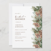 Invitation Fête des mariées de vacances d'hiver (Devant)