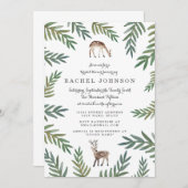 Invitation Fête des mariées Dearly aimée (Devant / Derrière)