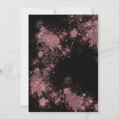 Invitation Fête des mariées Délicate de peinture à blanc (Dos)