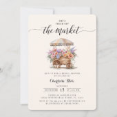 Invitation Fête des mariées des agriculteurs du marché (Devant)