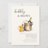 Invitation Fête des mariées des bulles et des brasseries d'aq (Devant)