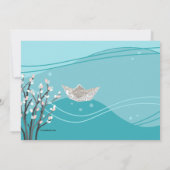 Invitation Fête des mariées des douches d'avril (Dos)