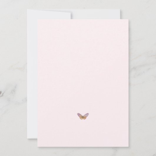 Invitation Fête des mariées des Fleurs sauvages de Holy Cow H (Dos)